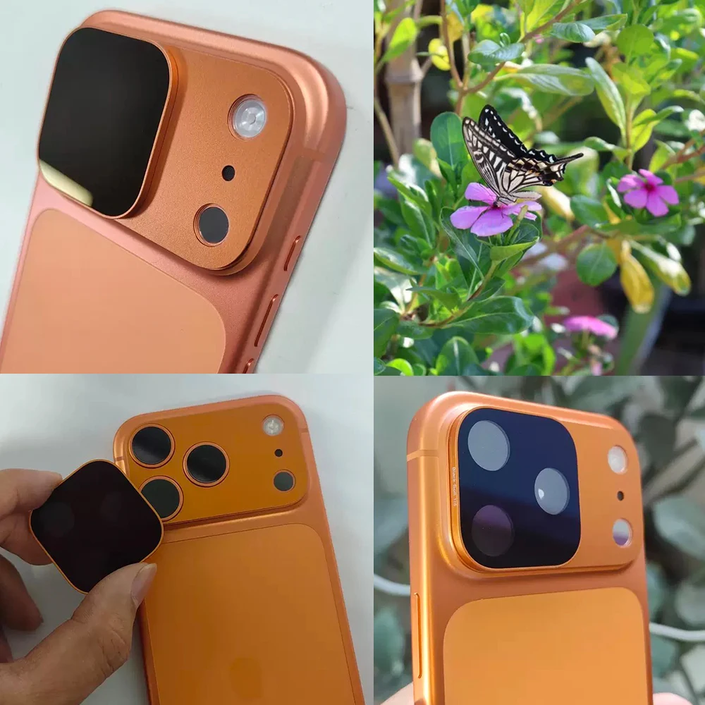 4pcs/set ND-32 UV CPL Light Reduction HD Phone Filter For iPhone 17 Pro/Promax Magnetic Camera Lens Polarizador Para Celular