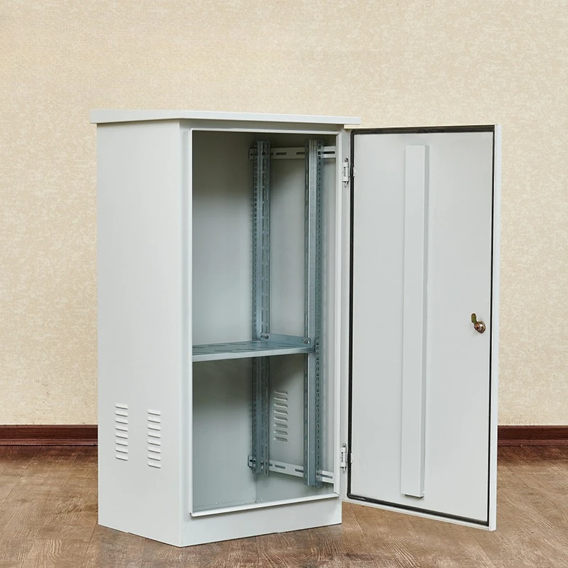 dustproof and rust-proof floor-to-ceiling weak current equipment box, outdoor communication rack