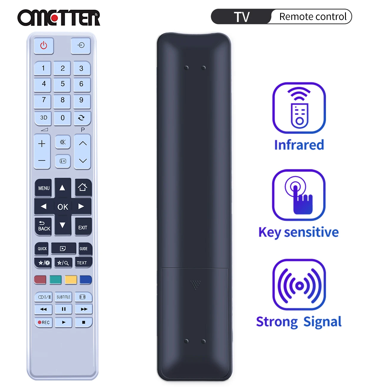 NEUE CT-8040 Für Toshiba 3D TV Fernbedienung 24D3434DB 32D3454DB 48L5455R 48L5441DG