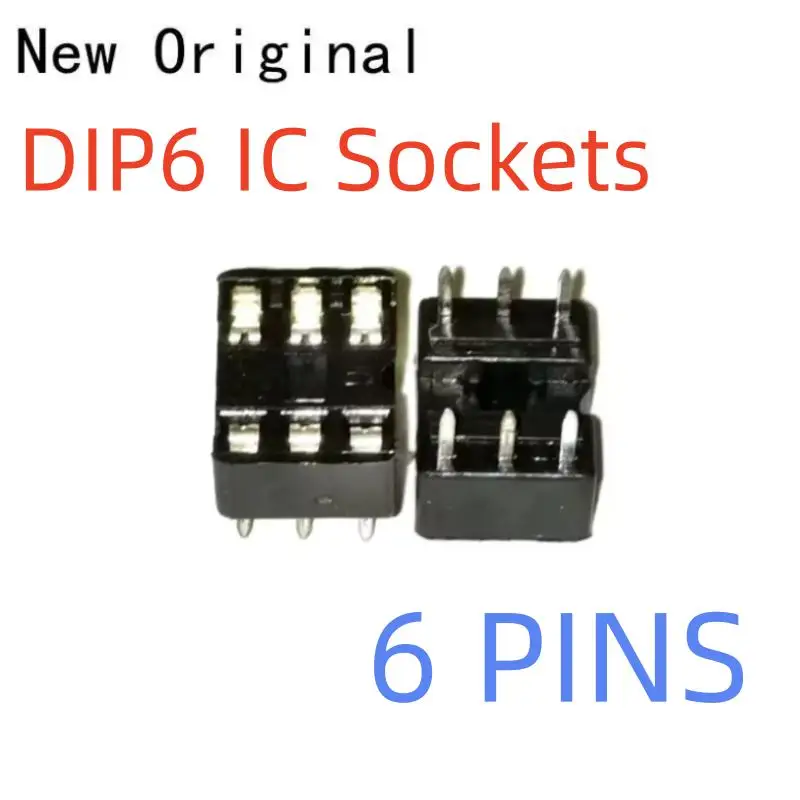 

Dip6 Ic Sockets New and Original 6 Pins
