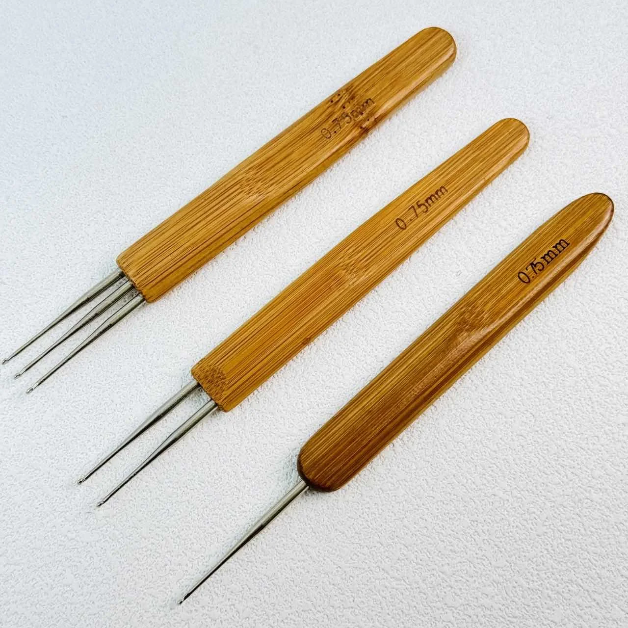 0,5 mm 0,75 mm Dreadlock-Nadel, Häkelnadel für Dreadlocks, Dreadlock-Zubehör, Häkelnadel für Zöpfe, Haarwerkzeuge – Detail 1