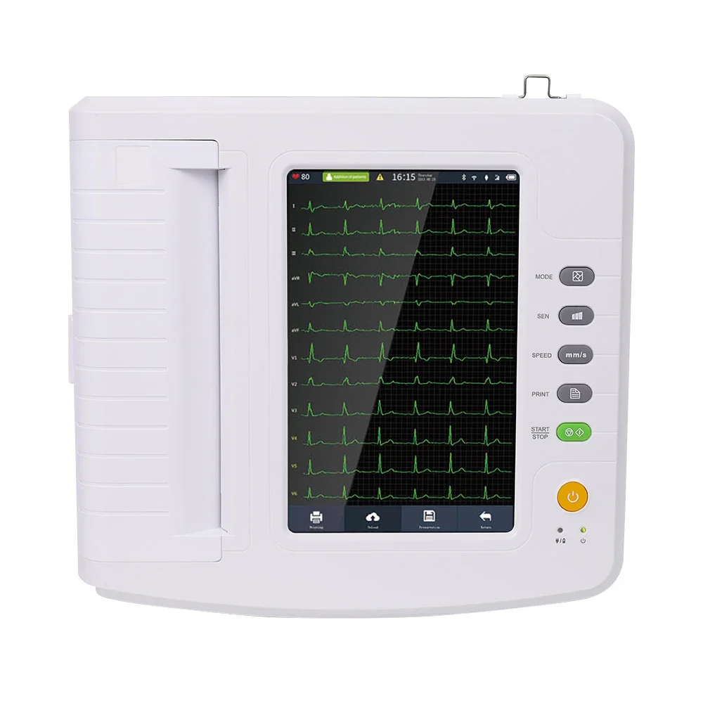 CONTEC 1212G holter 12 channel 12 lead portable echocardiography machine