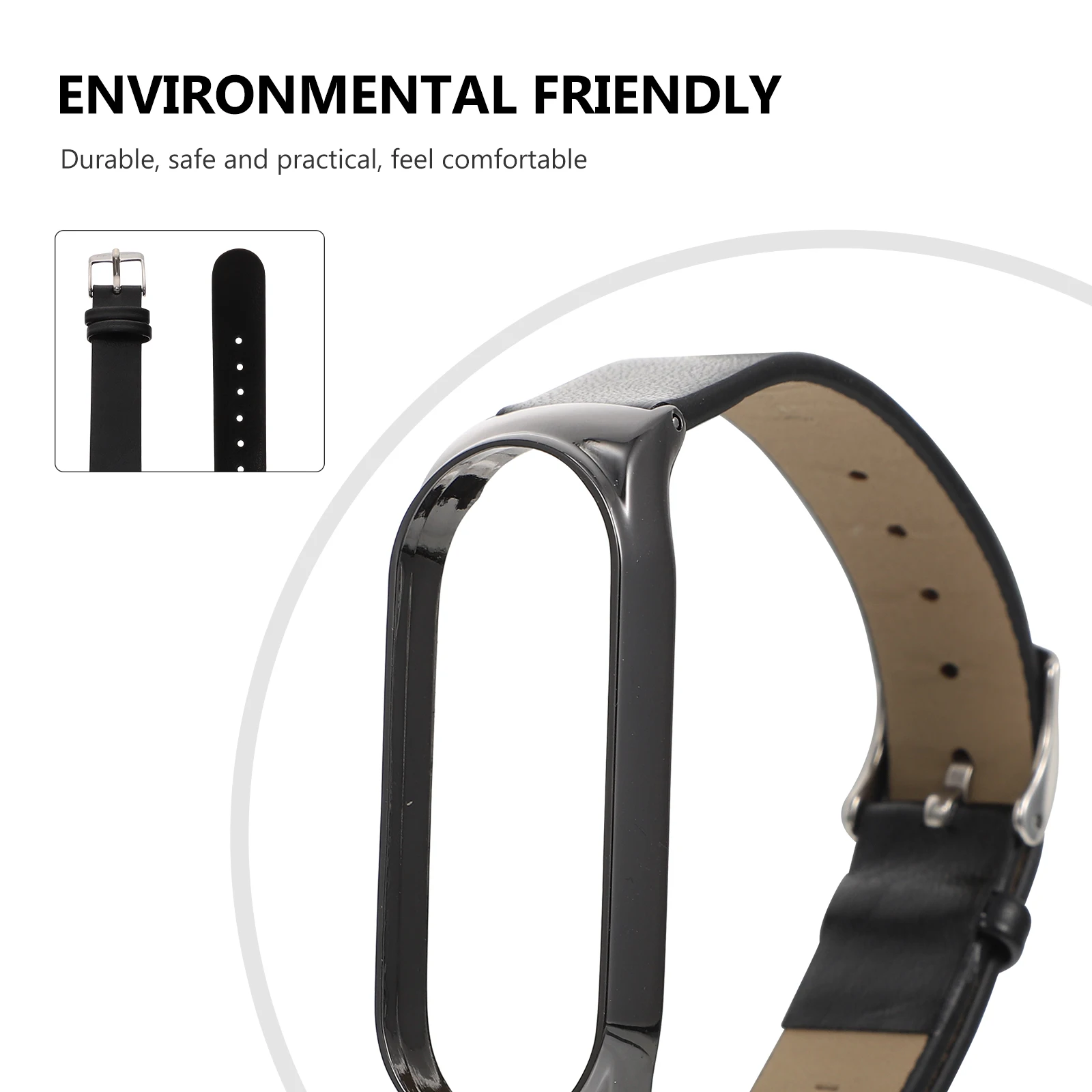 

Watch Replacement Strap Microfiber Wristband Bands for Wristwatch Metal Miss