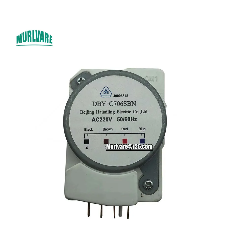 1Pcs Refrigerator Accessories AC220V Defrost Control Timing Starter DBY-C706SBN Defrost Timer For Galanz Refrigerator