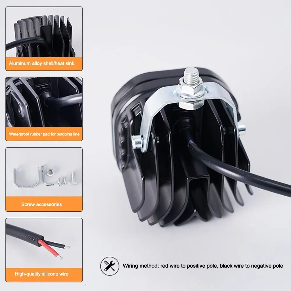 

НОВЫЙ белый/желтый светильник для мотоцикла, водонепроницаемый алюминиевый сплав, автомобильное освещение, противотуманные фары, аксессуары для мотоциклов