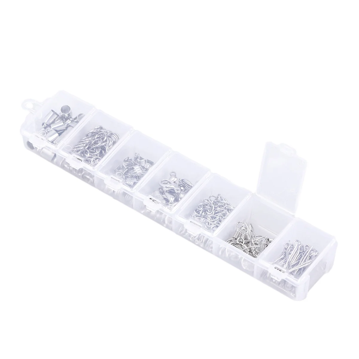 

340 Pcs Jewelry Accessories Jewellery Findings Supplies Lobster Clasps Suite Making Kit