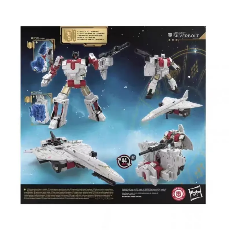 Nuovo Originale Hasbro Transformer G1 Commander Silverbolt Action Figure Giocattoli