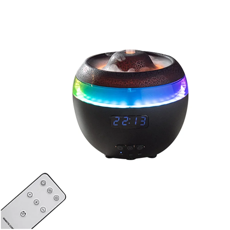 

Shoppingappliances Dynamic Humidifier Home Desktop Digital Display Clock Wireless Remote Control Essence Oil Aromatherapy Machin