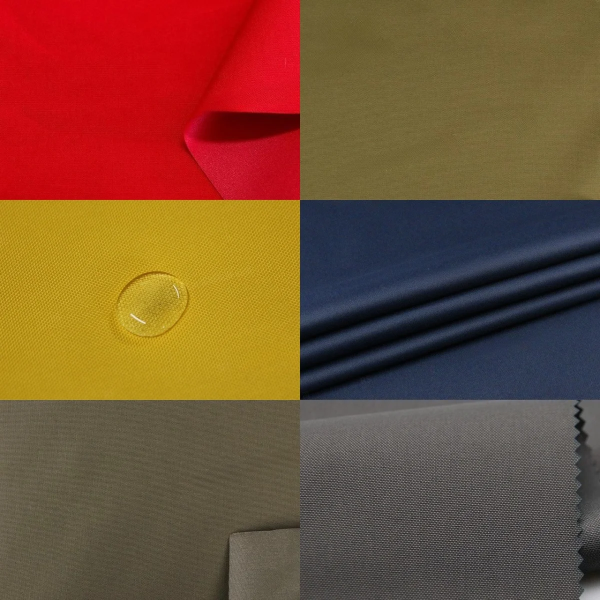 500D نايلون سموكي رمادي RG OG CB أحمر أصفر كاكي أزرق كحلي قماش نسيج مموه الأشعة تحت الحمراء عاكس لهب اختياري