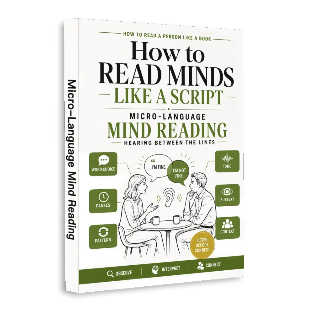 Read People Like a Script: Micro-Language, Guide to Tone, Word Choice, Pauses, Context, Subtext and Communication Patterns