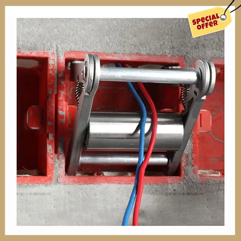 

Wire Threading Aid With Pulley Cable Puller Aid Electrician Universal Conduit Cable Reel Roller Box Easy Install