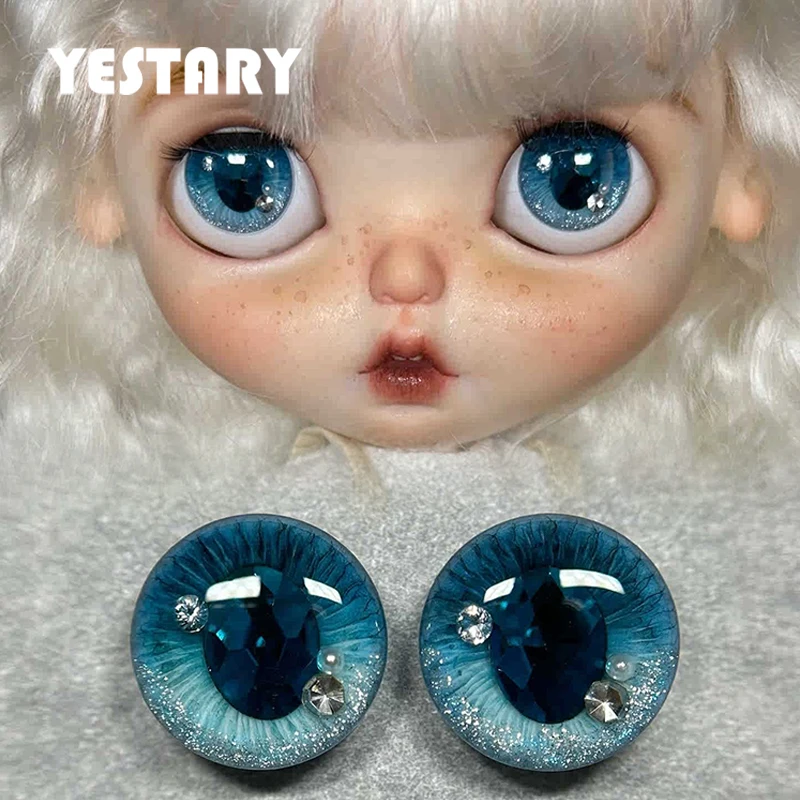 

YESTARY BJD Blythe Doll Accessories Eyes For Toys DIY Handmades Sparkling Vintage Series Eye Pieces For Blythe BJD Dolls Eye Toy