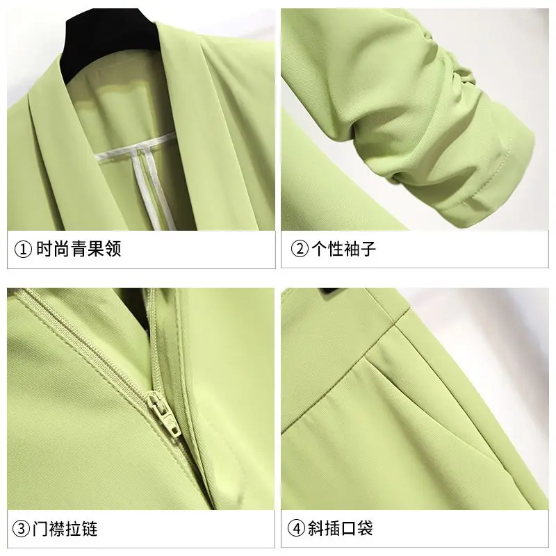 Fashion Set Women's Spring/Summer Korean Edition New Fashion Style Goddess Style High End Casual Suit Two Piece Set