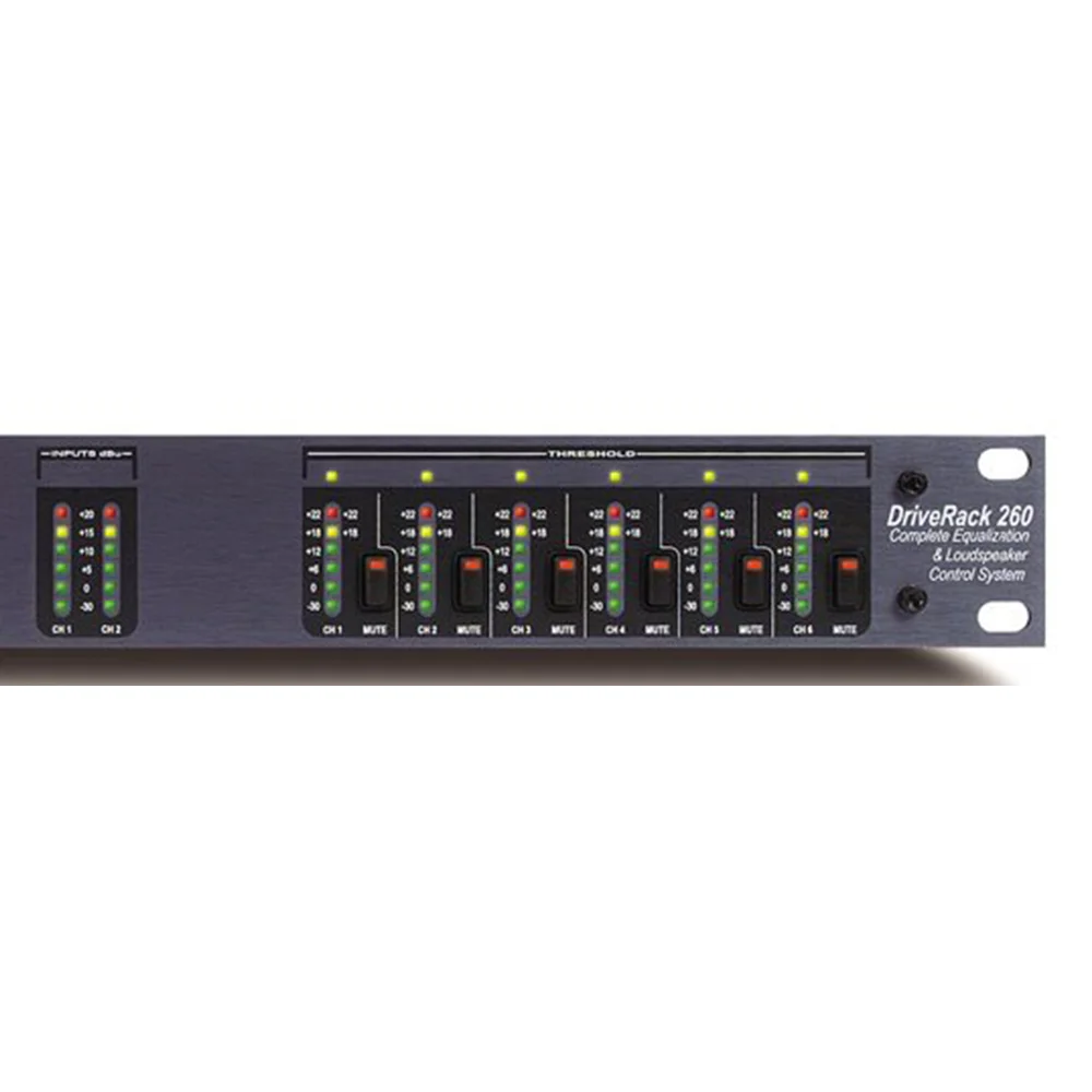 260 Complete Equalization and Loudspeaker Management System DSP Digital Audio Processor Stereo Stage Sound Equipment