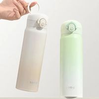 500ml Large Capacity Thickened 316 Stainless Steel Gradual Change Color Cup Vacuum Thermal Insulation Portable Tumbler Thermos
