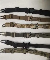 Ferro Style Tactical Double Point Rifle Sling Strap Hunting Gear Accessories Nylon Quick Release Adjustable Sling