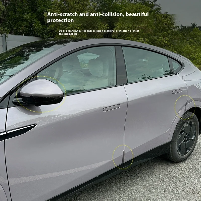 Fit for Xpeng G6 2023 2024 2025 Xiaopeng G6 Car Door Anti-collision Strip Stickers Decorative Products Practical Accessories view 5