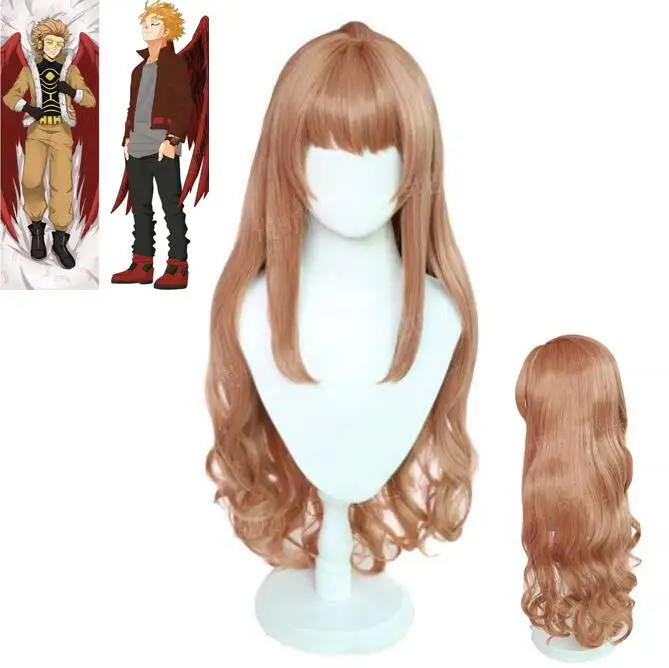 Anime Aisaka Taiga Cosplay Wig Orange Toradora! Wig Heat Resistant Synthetic Party Wigs Dakimakura Pillow Case Pillow Cover