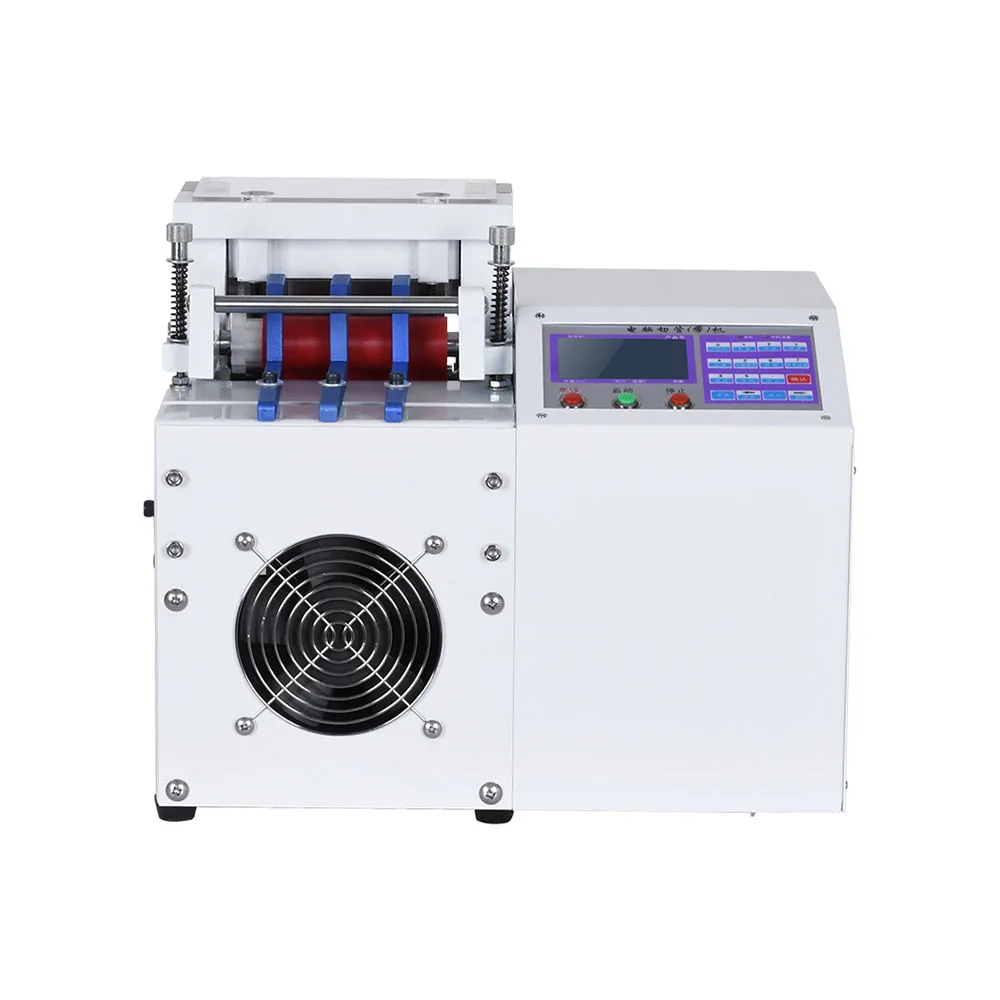 200W Automatic PVC Pipe Cutting Machine Computer Tube Equipment HS-100 with New Motor Bearing & PLC for Processing Plastic