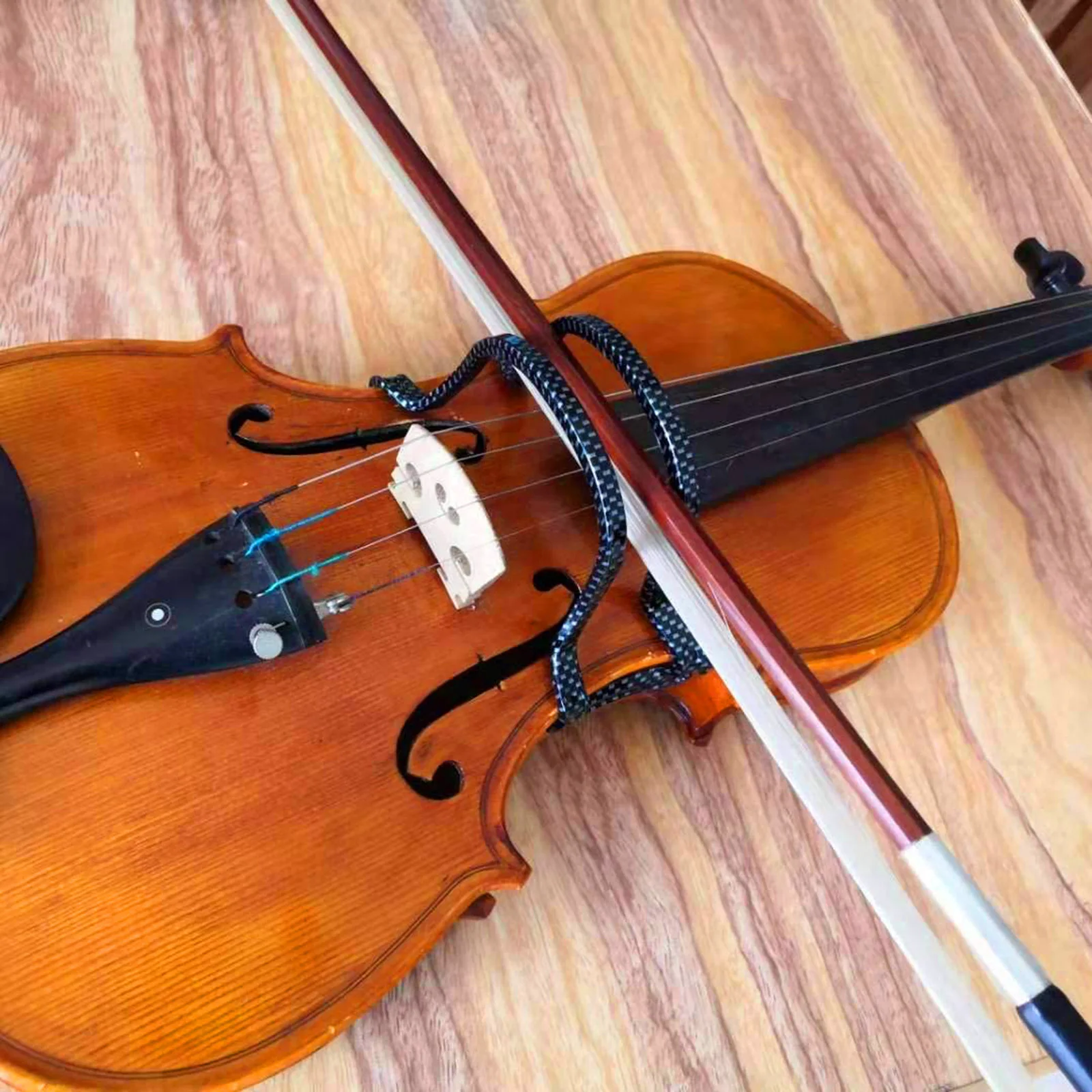 كمان القوس مستقيم دليل ممارسة قابل للتعديل للمبتدئين والأطفال خفيفة الوزن التدريب مصحح كمان كوليماتور #2