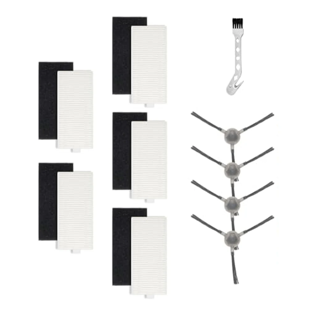 Lefant M1 / M2 Proo 로봇 진공 청소기 필터 사이드 브러시 청소 브러시 ​​교체 가정용 기기 액세서리