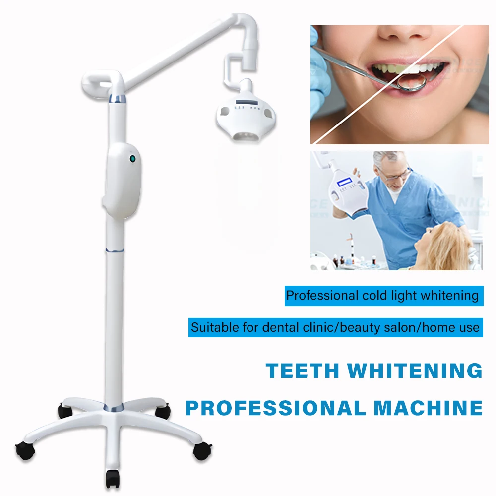 Neue profession elle hochwertige mobile Dental LED Bleichen Zahn Zahn aufhellung Gerät Licht Lampe Ausrüstung