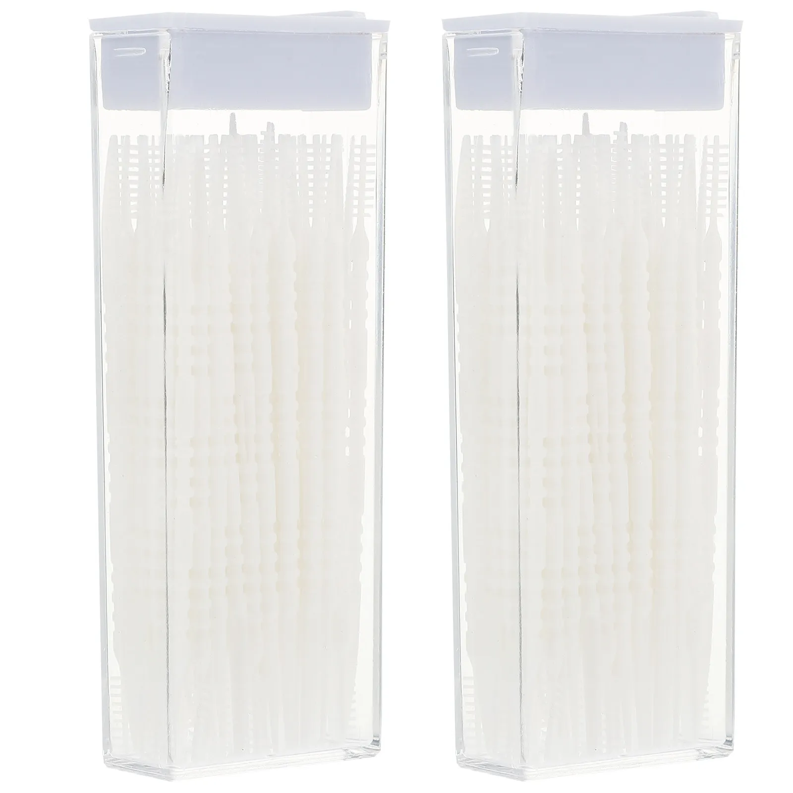 

2 упаковки маленьких дорожных межзубных щеток для ежедневного использования, эффективное удаление налета, для здоровья десен