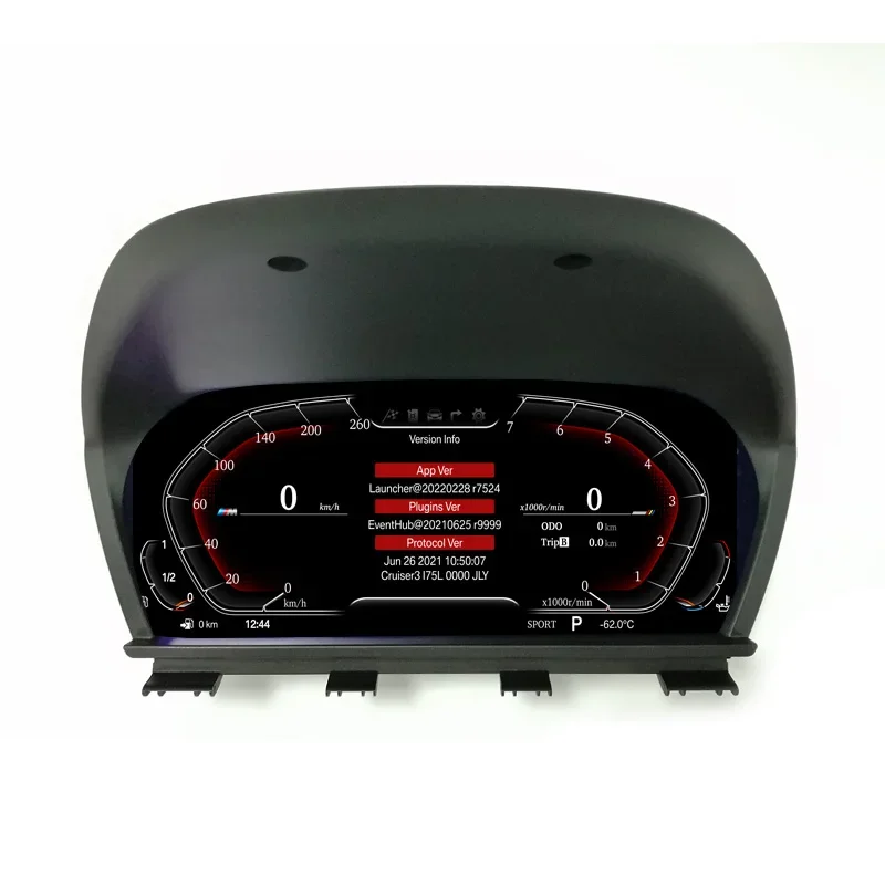 

KANOR 12.3 INCH 1920*720 HD Screen Car Speedometer Instrument Digital Cluater for 1/2 Series F20 F21F23 F45 F46 F39 NBT EVO