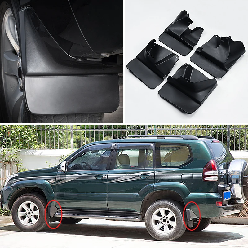 Front Rear Fender For Toyota Land Cruiser Prado Lc120 120 Car Accessories 2003 2004 2005 2006 2007 2008 2009 Fender Modification