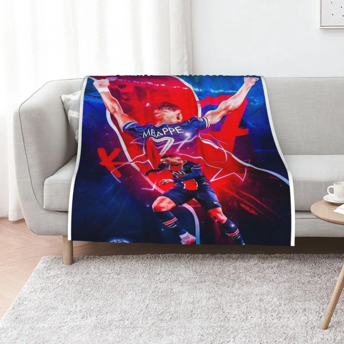 

King 7 Throw Blanket Personalized Gift christmas gifts Blankets For Bed Cute Plaid Blankets