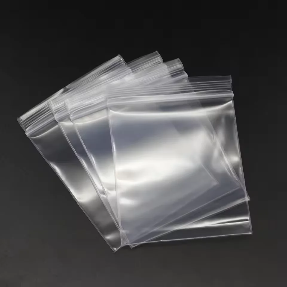 

100pcs/bag 5*7/6*8/7*10/8*12/10*15/12*17cm Zipped Lock Reclosable Plastic Poly Clear Bags Bulk Jewelry Craft Accessory Packaging