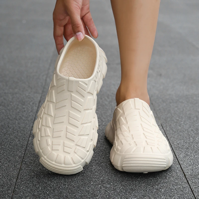 

2026 Slip-On Comfortable Ultra-Light Work Shoes Oil-Proof Dirt-Resistant Waterproof Non-Slip Chef Shoes zapatillas para hombre