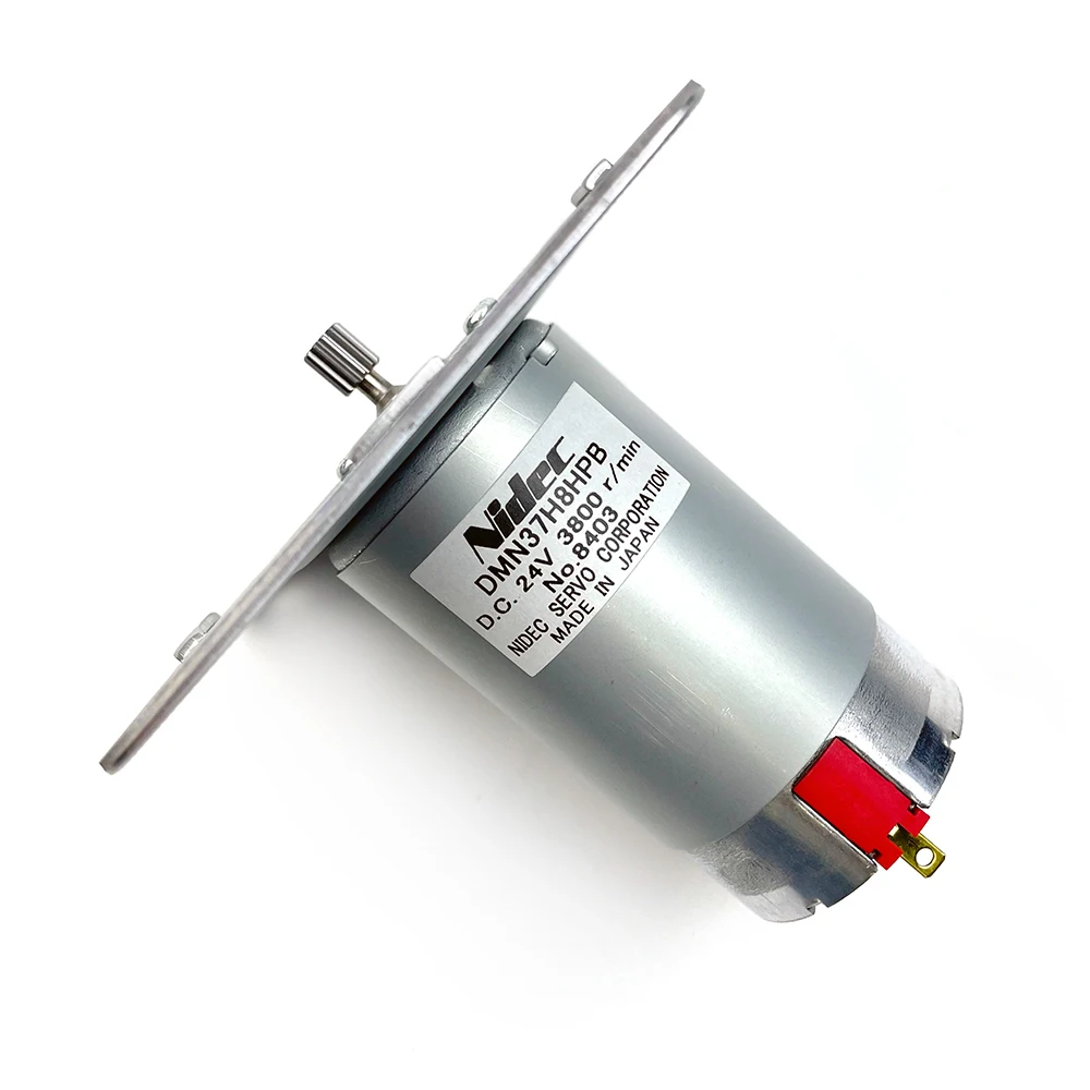 

Long Life Design DC24V 3800RPM Nidec Servo Brushed Motor DMN37H8HPB