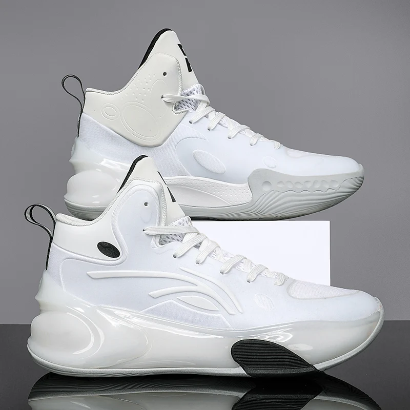 men-flexible-cushioned-basketball-sneakers-wear-resistant-mesh-surface-non-slip-simple-versatile-outdoor-training-footwear