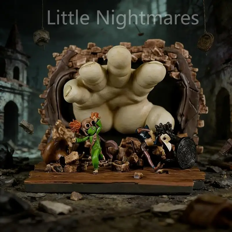 

Cartoon Anime Little Nightmare V3 Monster Baby Series Model Handheld Computer Case Decoration Ornament Action Figures Fans Gift