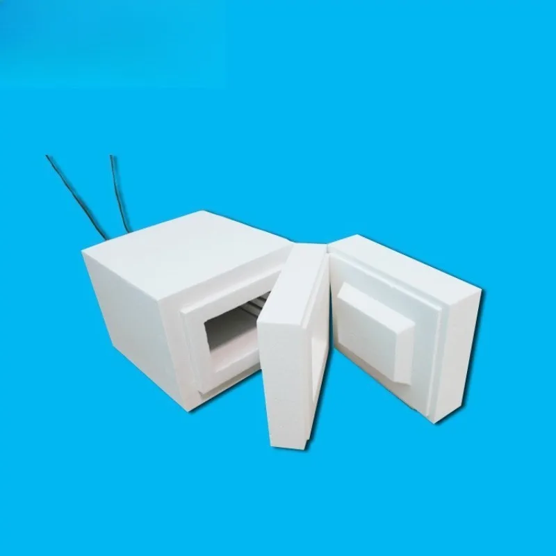 High temperature muffle furnace liner, ceramic fiber heating plate furnace insulation