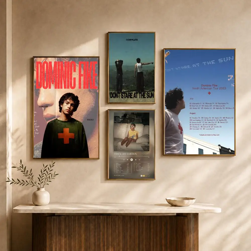 Music Dominic Fike Alt Pop Poster PP Decorative Poster Water-Resistant Print Apartment Dorm Office Cafe Gift