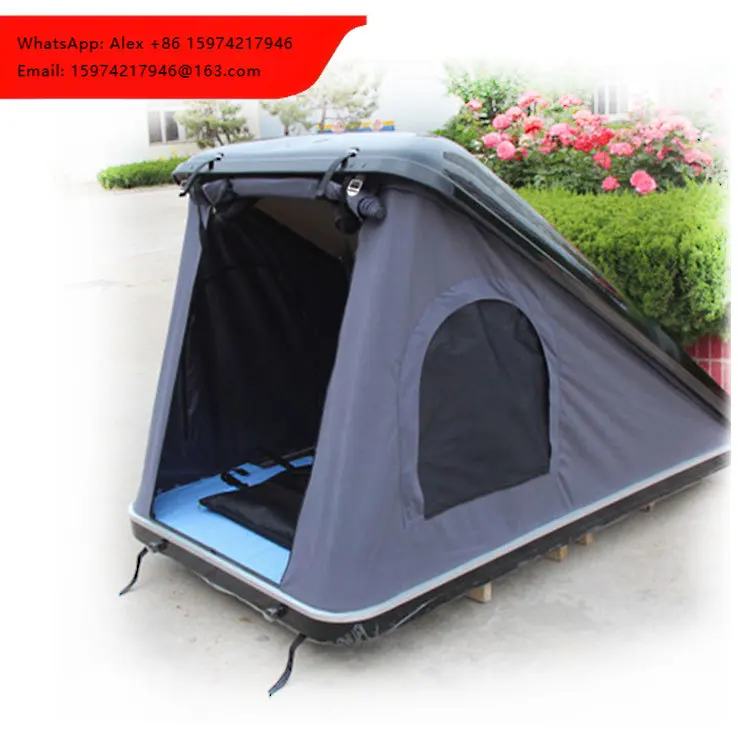 Fiberglass Car Roof Top Tent Good Quality 3-4 Person Cheap Hard Shell Roof Top Tent