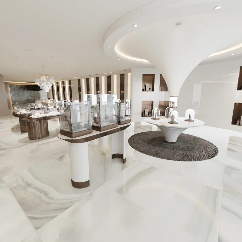 Custom. Custom Style Jewellery Shop interior design jewelry Commercial Interior Design store display