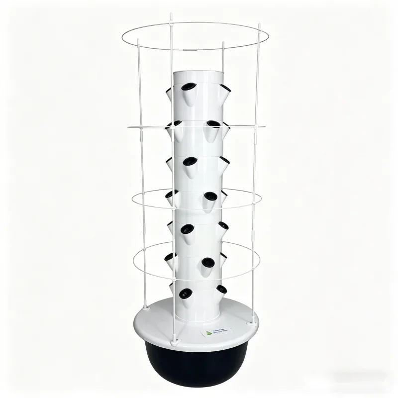 Spacetree Vertical Hydroponic Tower Smart Home Vegetable Grower Soilless Herb Planter Indoor Outdoor Garden Cross-Border Product