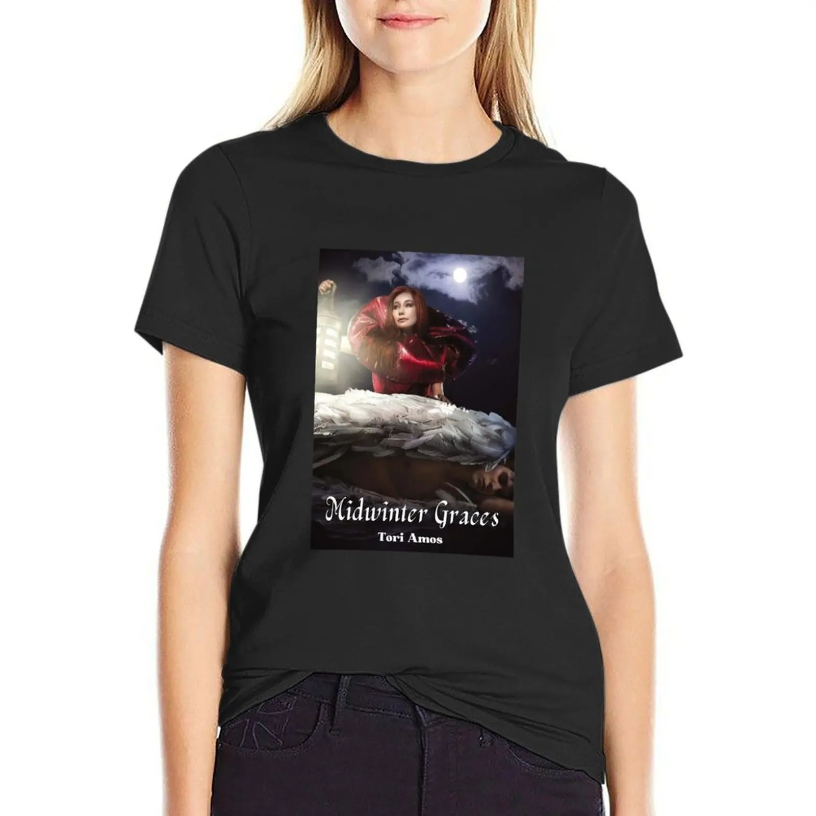 Tori Amos Midwinter Graces Album Art Alt Cover T-Shirt anime clothes graphics Women clothes