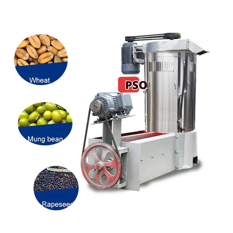 High Efficiency 500Kg/H Rice Soybeans Washing Machine Sesame Wheat Cleaning And Drying Machine