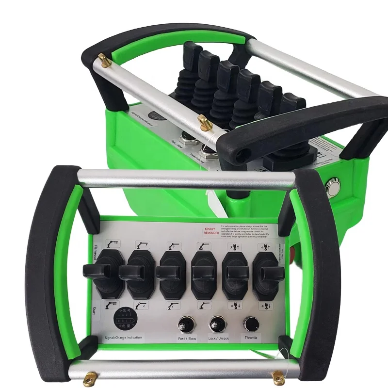 Manufacturing Factory Supply Crane Remote IP68 Waterproof Function Wireless Remote Control Crane Hydraulic Joystick Controller