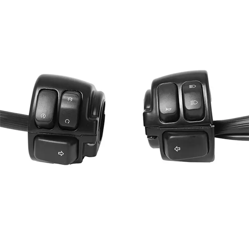 ABXV-Motorcycle 25MM Handlebar Switch Cruise Headlight Control Switch For Softail Dyna Sportster XL 883 Crown Prince