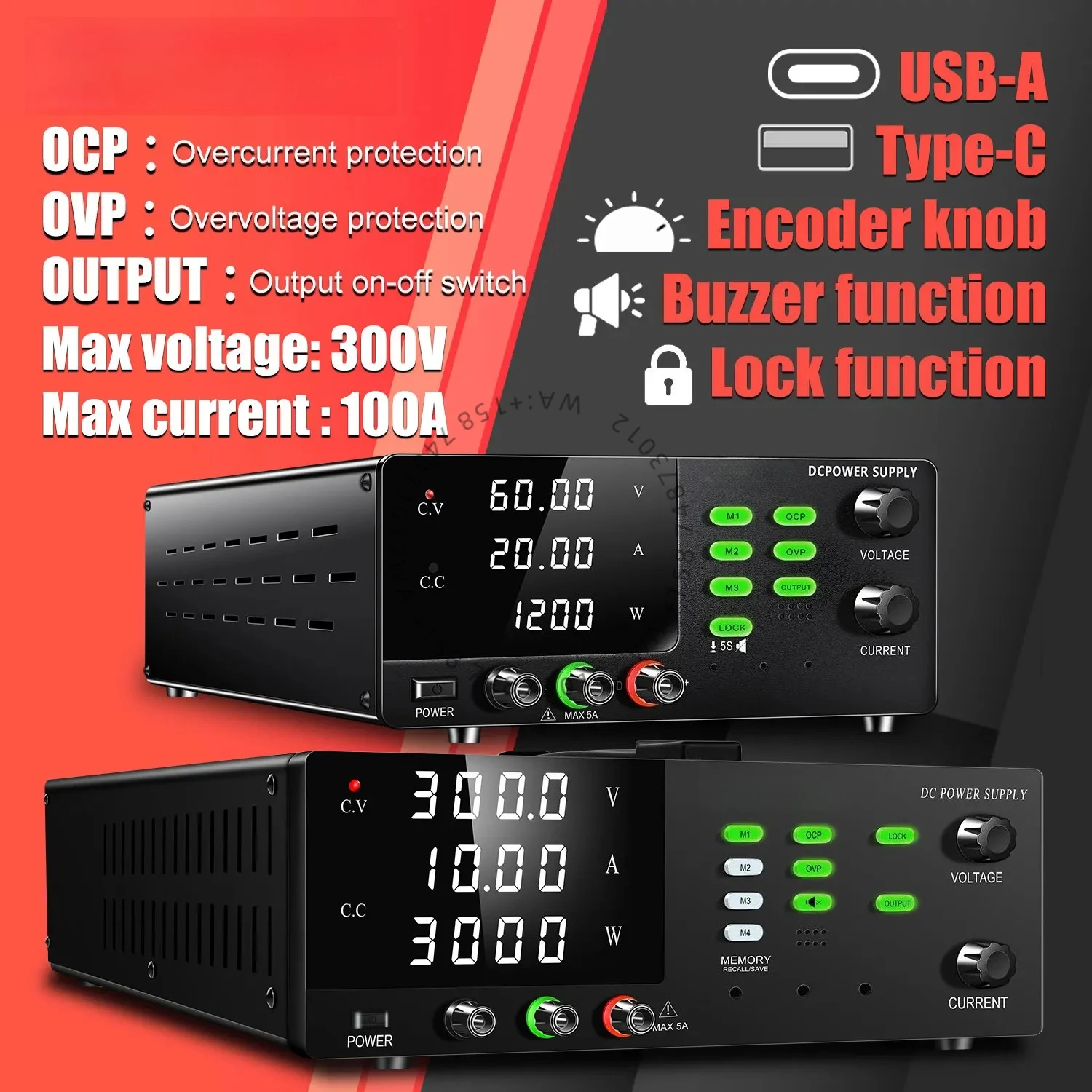 3000W Lab Power Sup…