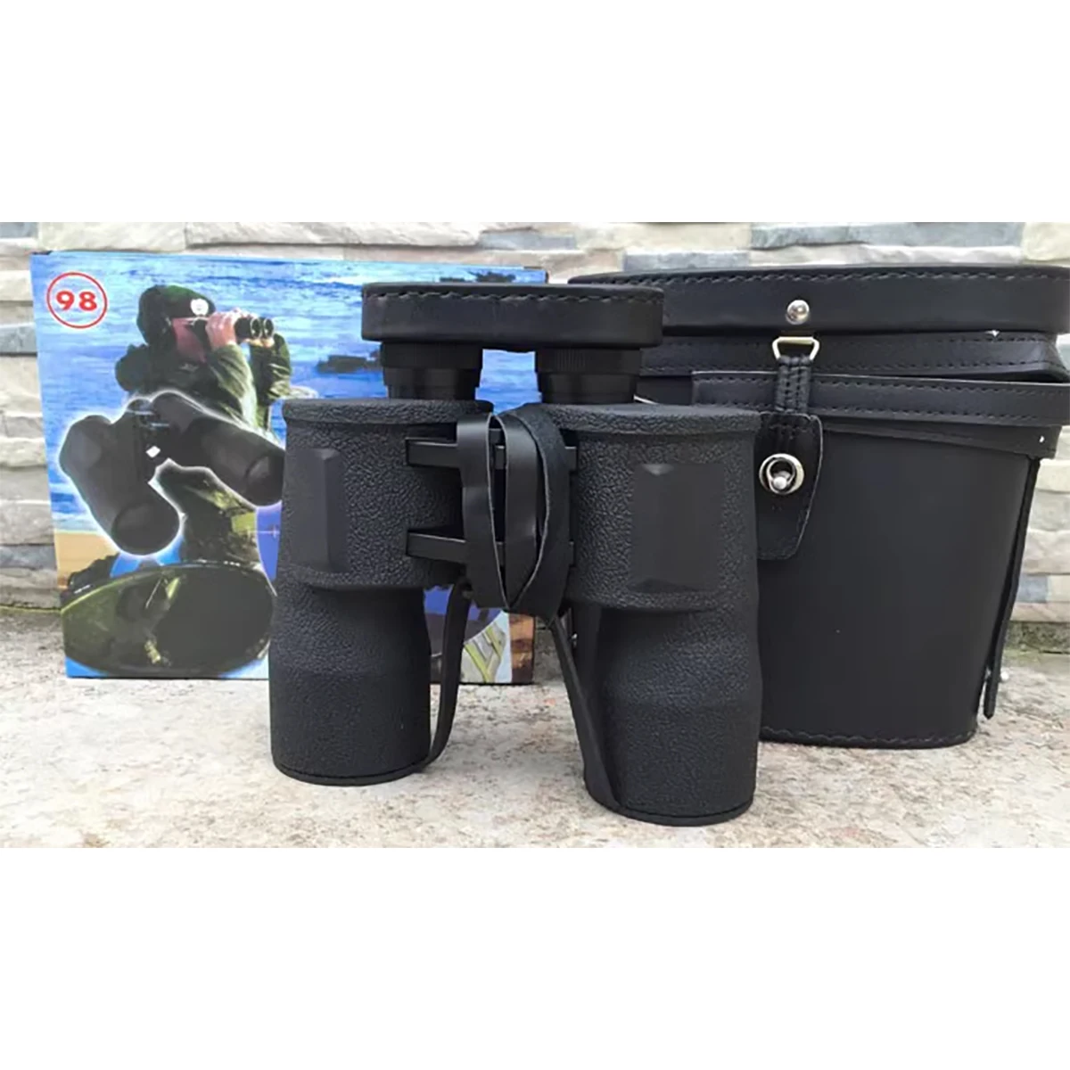 Binoculares militares SKWoptics TYPE98 impermeables retícula Mil-dot
