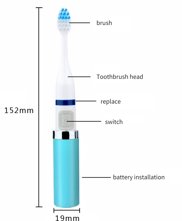 Multi-Função Escova de Dentes Elétrica Ultrassônica, Oral, Massagem Facial, Cabeças de Substituição, Língua, Boca, Dispositivo de Treinamento