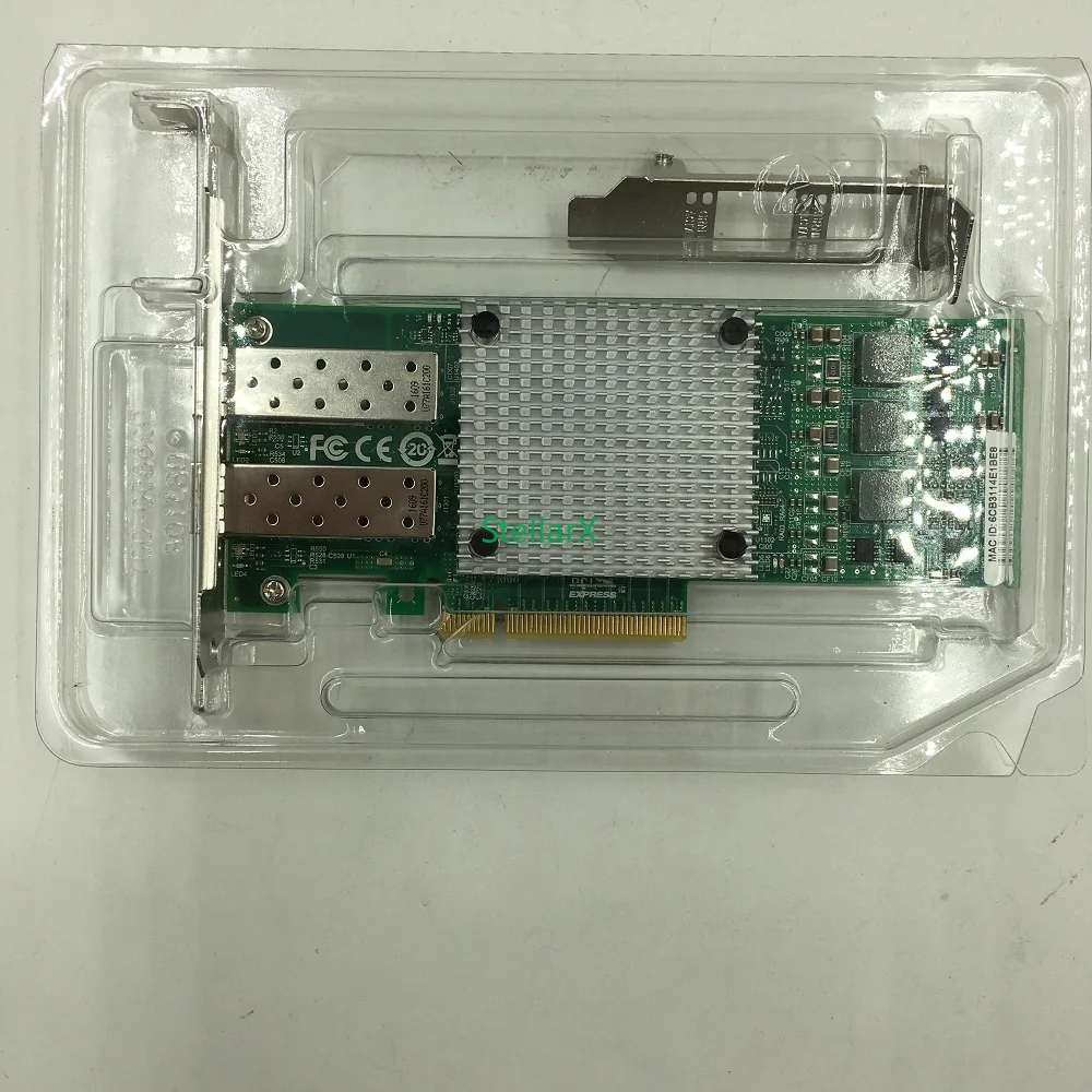 

BCM57810S Конверсионный сетевой адаптер SFP+ PCIe x8 Ethernet 10 ГБ OEM