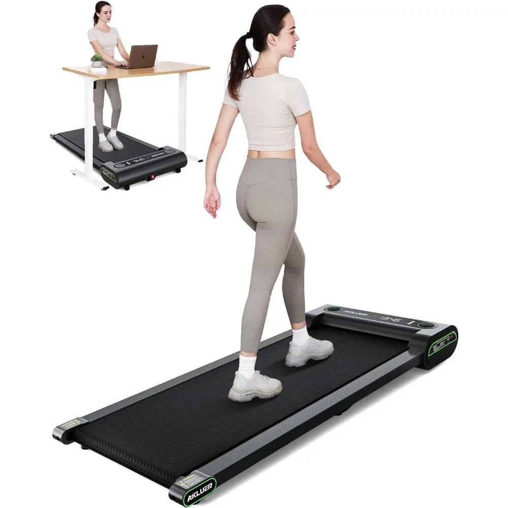 

dmill for Home, 2.5HP Under Desk Treadmill with Remote Control, Desk Treadmill up to 3.8 MPH Speed, Jogging Walking Tr