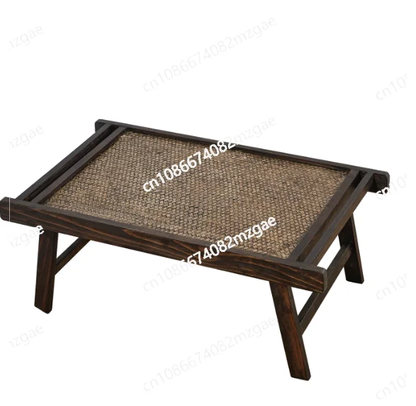 

Маленький столик с татами из массива дерева, складной журнальный столик, японский бамбуковый чайный столик, кан сидящий низкий